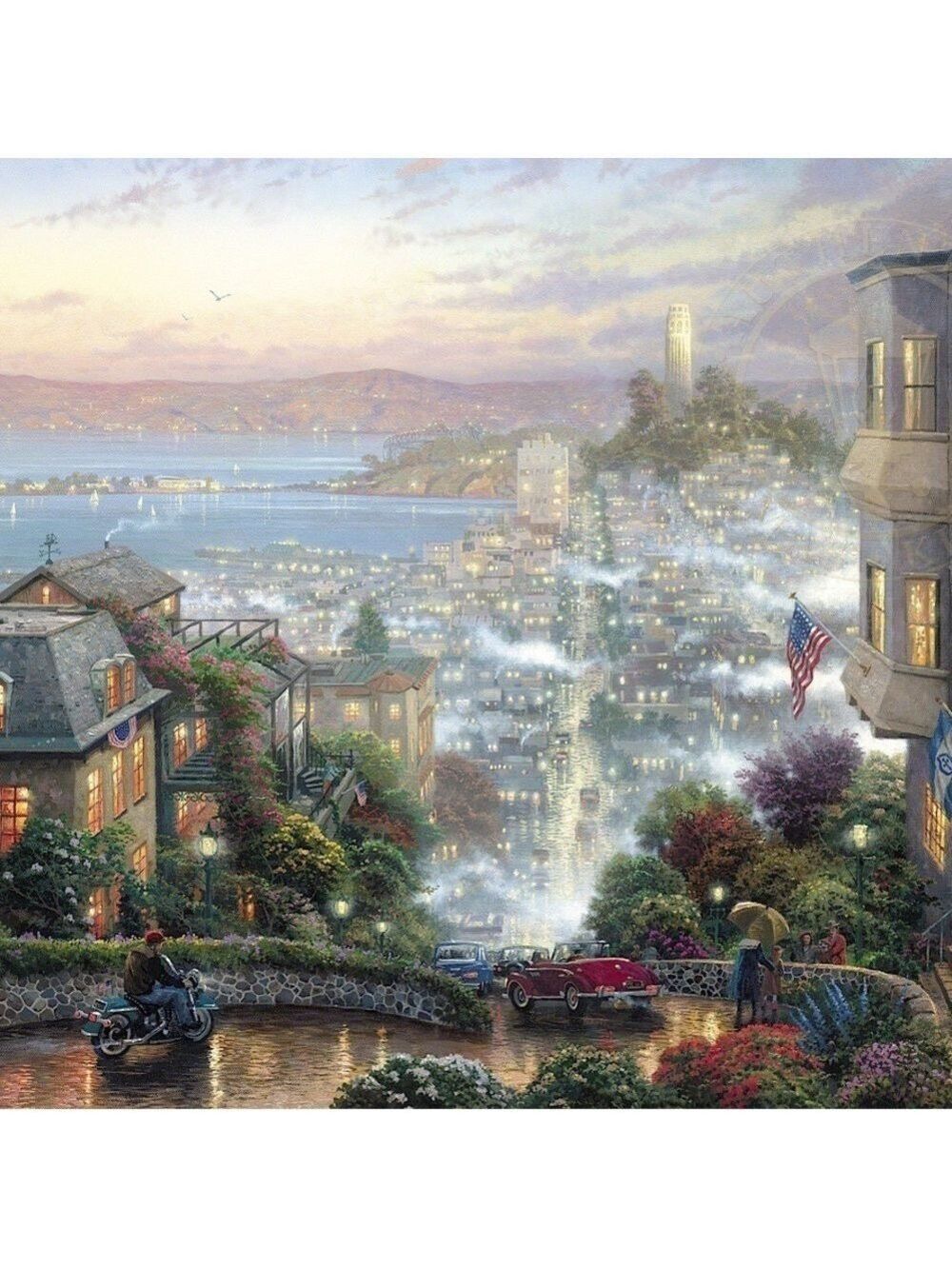 Thomas Kinkade San Francisco, Classic Collection and Most Sought After Image